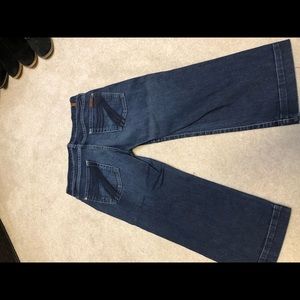 7 for All Mankind, crop jeans